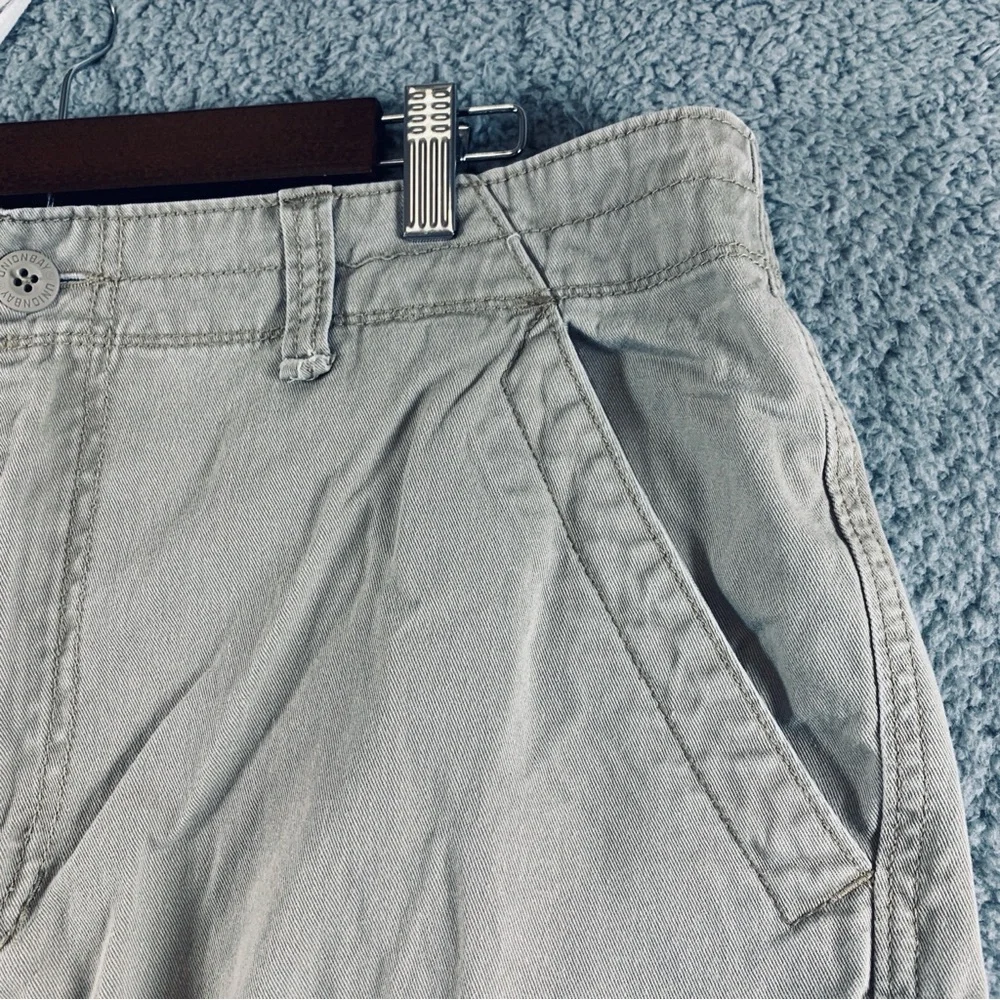 Unionbay Cargo Shorts Men's 8 Pockets‎ 100% Cotton Khaki Size 38 Inseam 10.5